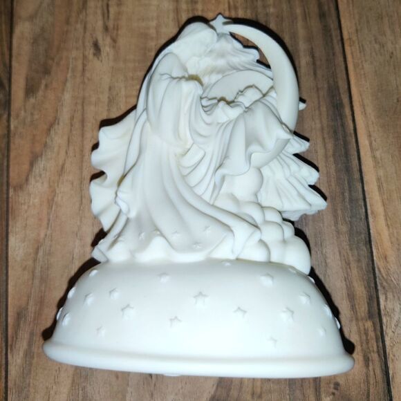 Roman Inc. Millennium Silent Night Musical Figurine 1997 Mary & Jesus Exclusive. - Picture 8 of 9